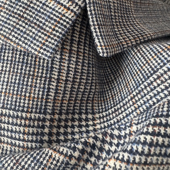 Madewell Houndstooth Gray Blazer, sz. Medium - Picture 6 of 6